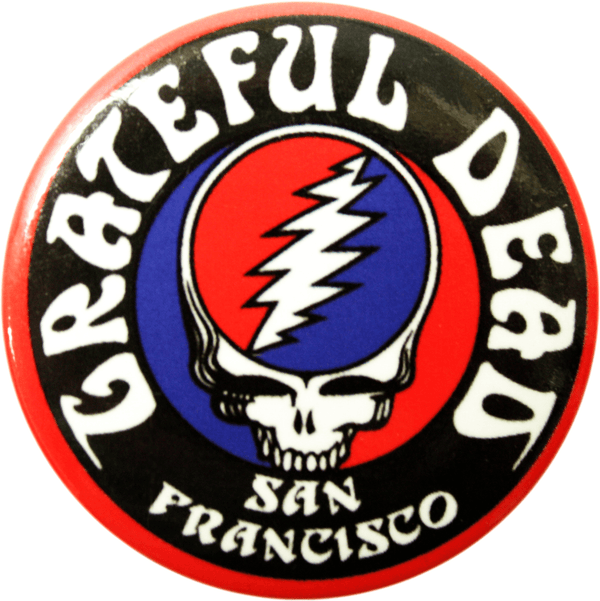 Pin-on Button - 1.25 Inch - Grateful Dead - "San Francisco"