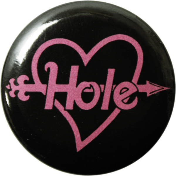 Pin-on Button - 1.25 Inch - Hole
