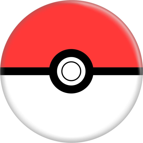 Pin-on Button - 1.25 Inch - Pokemon - Pokeball 992128