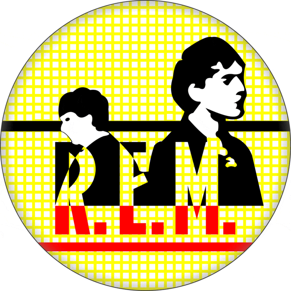 Pin-on Button - 1.25 Inch - R.E.M. 993223