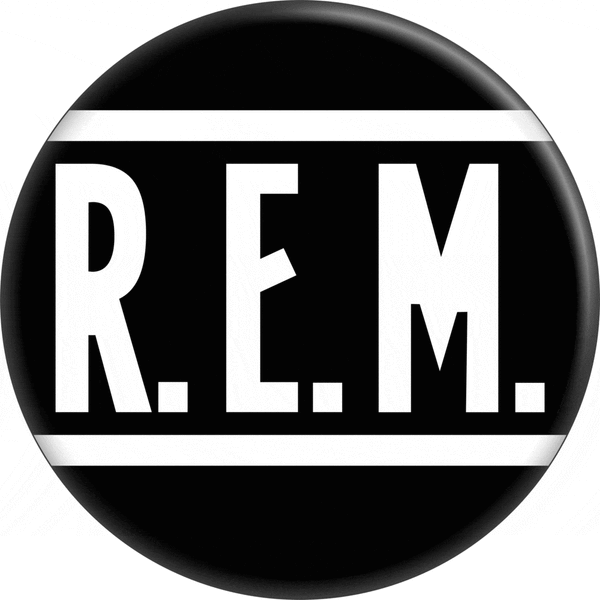 Pin-on Button - 1.5 Inch - R.E.M.