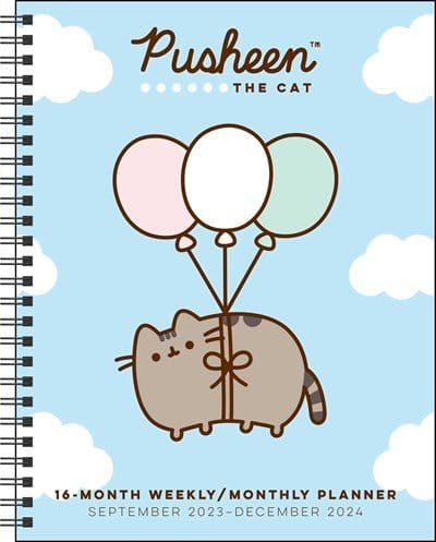 Planner Pusheen 16-Month 2023-2024 Weekly/Monthly Planne - Belton, Claire (Author) 9781524879488