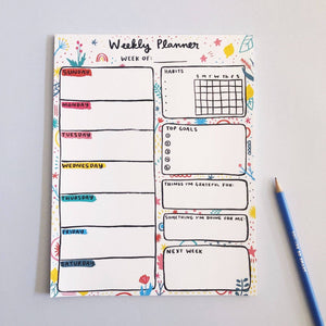 Planner Weekly Planner Notepad 991400