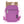 Purse 88651: Crossbody Mini Brick Bag | Recycled RPET | Neon Purpl 854096886518
