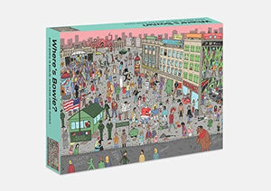 Puzzle Where's Bowie?: David Bowie in 70s Berlin: 500 Piece Jigsaw Puzzle  - Paperback 9781922417084