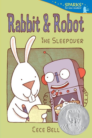 Rabbit and Robot: The Sleepover: Candlewick Sparks by Cece Bell 9780763668754