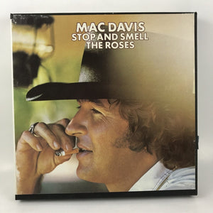 Reel To Reels Mac Davis - Stop and Smell the Roses 3 3-4 Reel to Reel NOT PLAY TESTED USED 2455