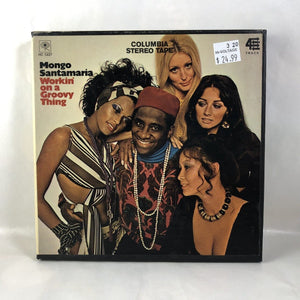 Reel To Reels Mongo Santamaria - Workin' On A Groovy Thing 3 3-4 Reel To Reel Tape USED 11024