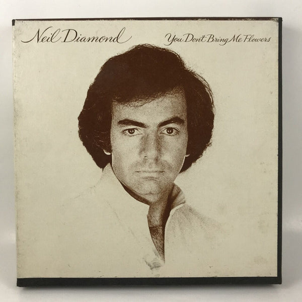 Reel To Reels Neil Diamond - You Don't Bring Me Flowers 3 3-4 Reel to Reel NOT PLAY TESTED USED 2450