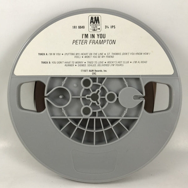 Reel To Reels Peter Frampton - I'm In You 3 3-4 REEL TO REEL Tape Not Play Tested USED 2466