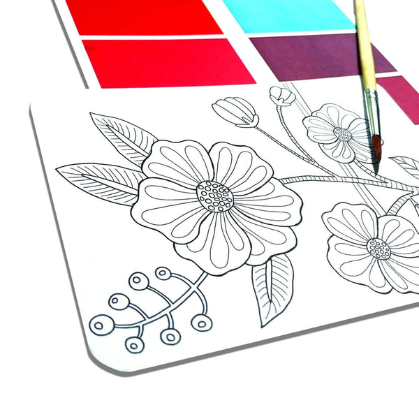 Scenic Hues D.I.Y. Watercolor Kit Flowers & Gardens