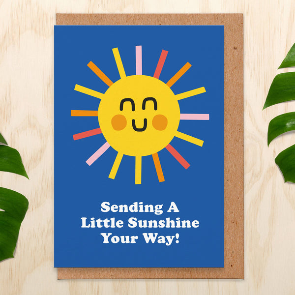 Sending Sunshine Thinking of You Card