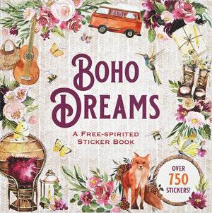 Sticker Book Boho Dreams Sticker Book 9781441341365