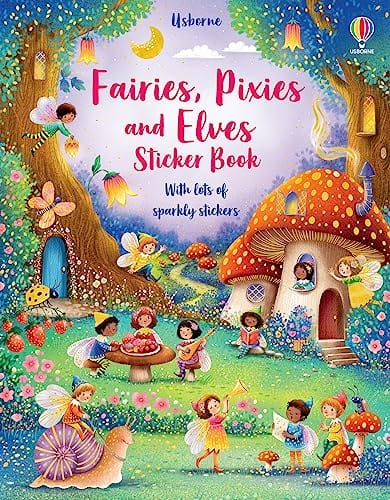 Sticker Book Fairies, Pixies and Elves Sticker Book (Sticker Books) 9781805319405