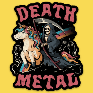 Stickers 'Death Metal' Sticker