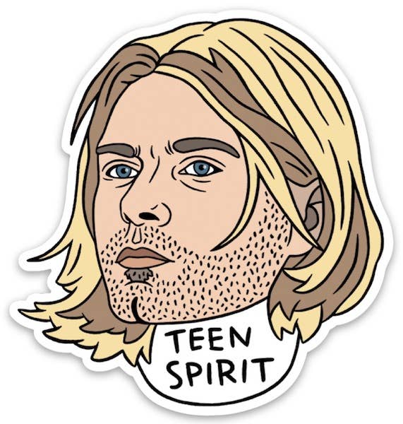 Stickers Kurt Teen Spirit Die Cut Sticker 990238