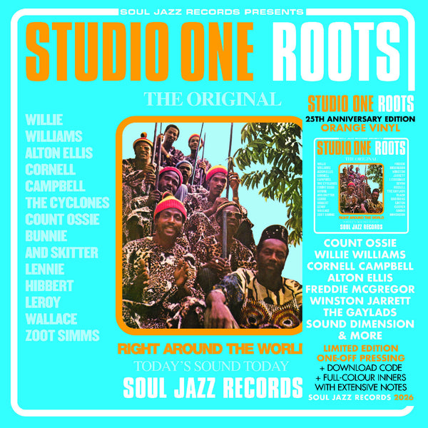 Soul Jazz STUDIO ONE ROOTS 2LP NEW