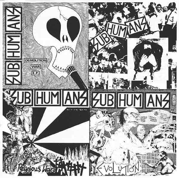 Subhumans - EP LP LP NEW Black Vinyl