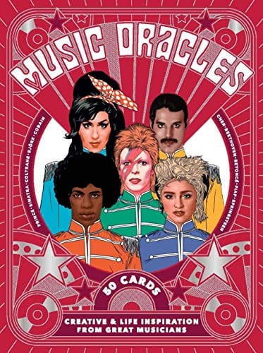 Tarot/Oracle Cards Music Oracles: Creative and Life Inspiration from 50 Musical Icons (Channel your oracle's advice on attitude, lifestyle or inspiration!) 9781786274229