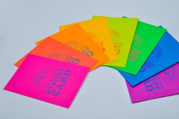 Tarot/Oracle Cards Rainbow Heart Tarot Mystery Card 991793