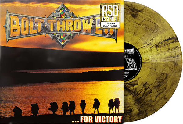 Bolt Thrower - For Victory Black/Yellow Marble LP NEW RSD Essentials