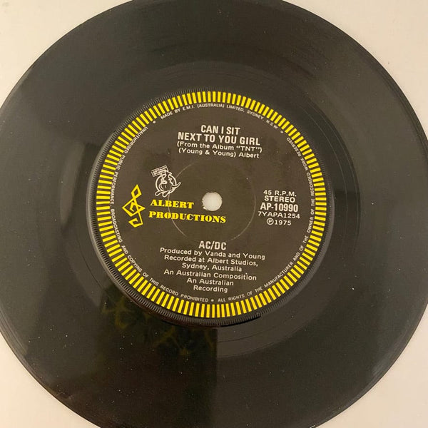 Used 7 inch AC/DC - It's A Long Way To The Top (If You Wanna Rock 'N' Roll) 7" USED VG+ Australian Pressing J081822-07