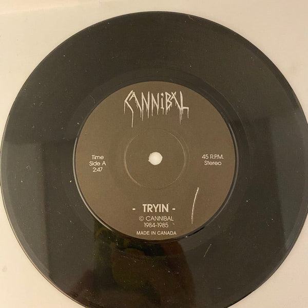 Used 7 inch Cannibal - Tryin 7" USED VG+/VG J081822-06