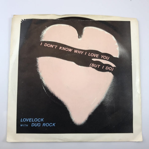 Used 7 inch Dug Rock – I Don't Know Why I Love You (But I Do) - I Want To Violate You 7" NM-VG+ USED 3252