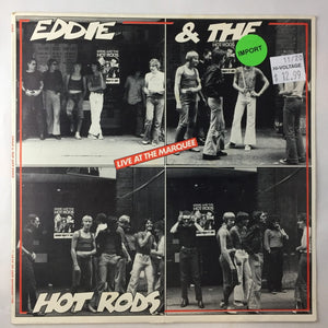 Used 7 inch Eddie & the Hot Rods - Live at the Marquee 7