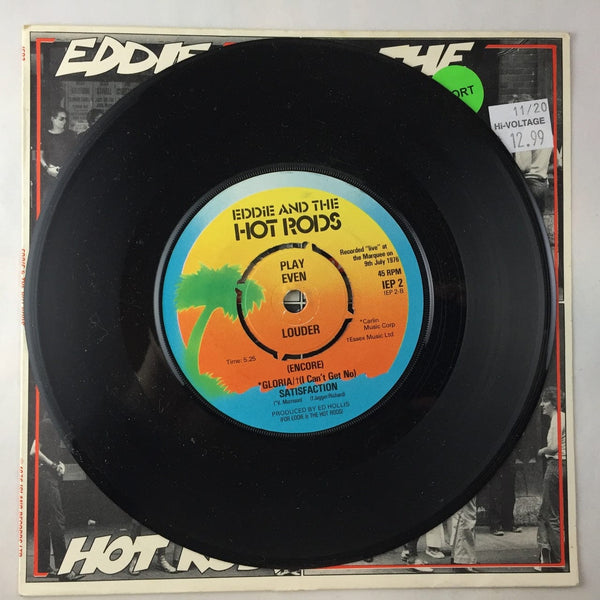 Used 7 inch Eddie & the Hot Rods - Live at the Marquee 7" 96 Tears - Gloria UK Import NM-NM USED 7672