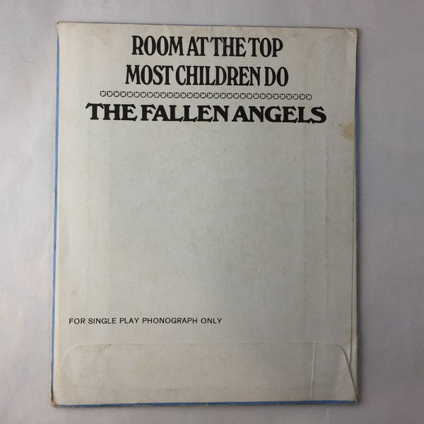 Used 7 inch Fallen Angels - Room At the Top - Most Children Do 4" Flexi Disc 1969 NM-VG+ USED 7689