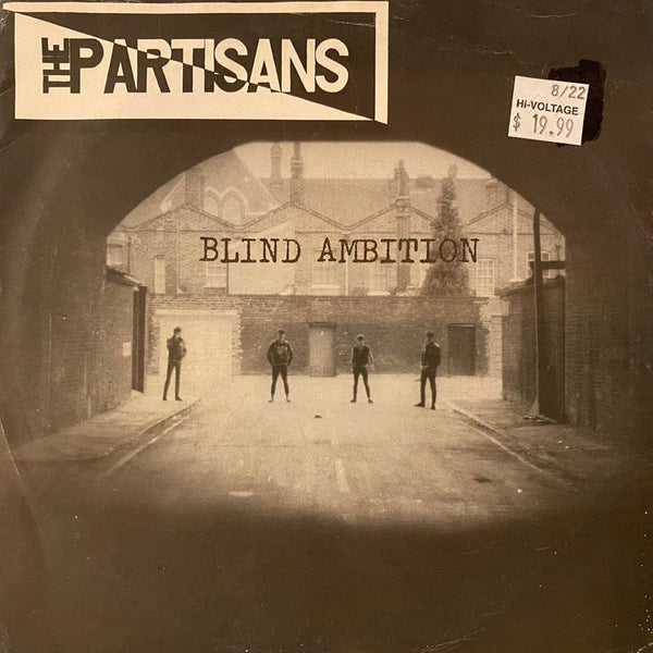 Used 7 inch Partisans - Blind Ambition 7" USED VG++/VG+ J081822-12