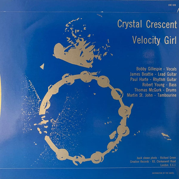 Used 7 inch Primal Scream - Crystal Crescent 7" USED NM/VG++ J081322-22