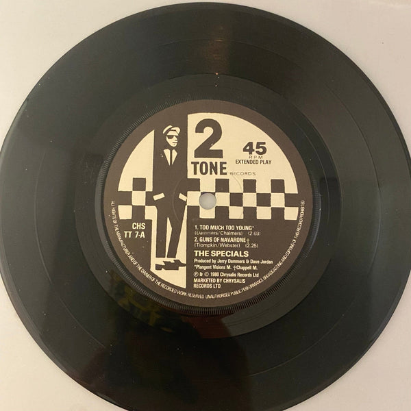 Used 7 inch The Special A.K.A. Featuring Rico – Too Much Too Young 7" USED VG++/VG++ J081322-12