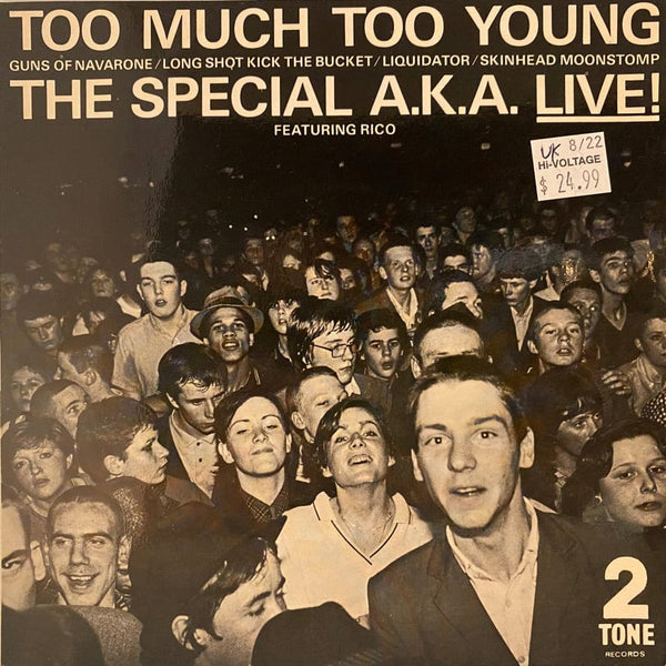 Used 7 inch The Special A.K.A. Featuring Rico – Too Much Too Young 7" USED VG++/VG++ J081322-12