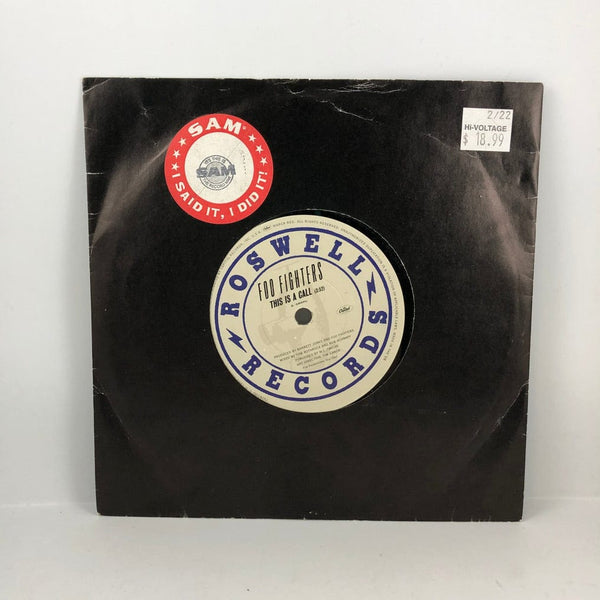 Used 7"s Foo Fighters - This is a Call 7" VG Promo UK Import USED I030722-044