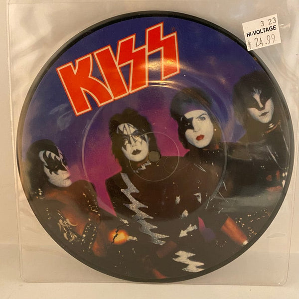 Used 7"s Kiss – A World Without Heroes 7" USED VG++/Generic - 45 RPM Picture Disc J032023-07