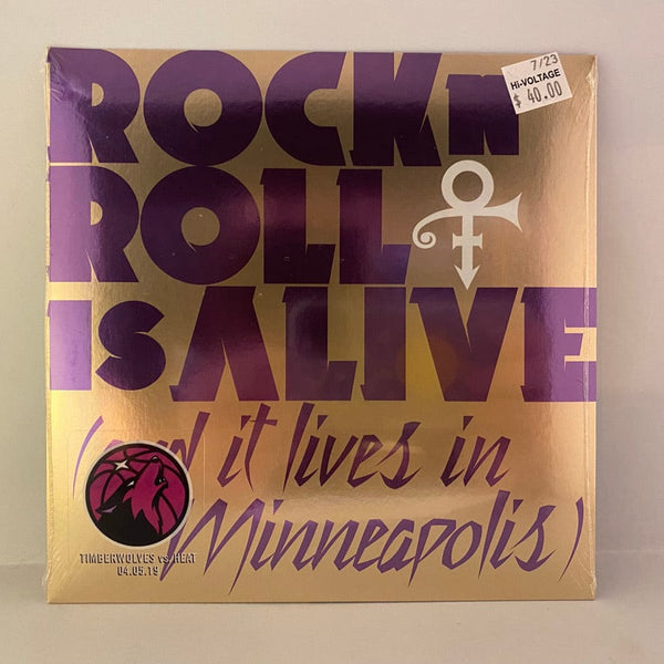 Used 7"s Prince – Rock N Roll Is Alive (And It Lives In Minneapolis) 7" USED NOS STILL SEALED w/ Booklet J072723-10