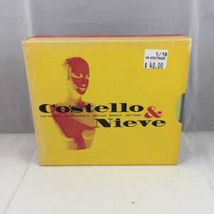 Used CDs Costello & Nieve - For the First Time In America 5CD SET USED 1360