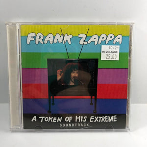 Used CDs Frank Zappa - A Token of His Extreme CD VG++/VG++ USED I110121-034