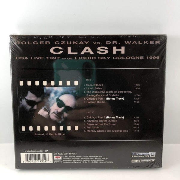 Used CDs Holger Czukay Vs. Dr. Walker - Clash 2CD Set SEALED Mint 4361