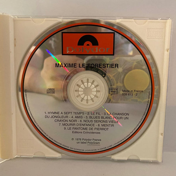 Used CDs Maxime Le Forestier – Maxime Le Forestier CD USED NM/VG+ J072123-02