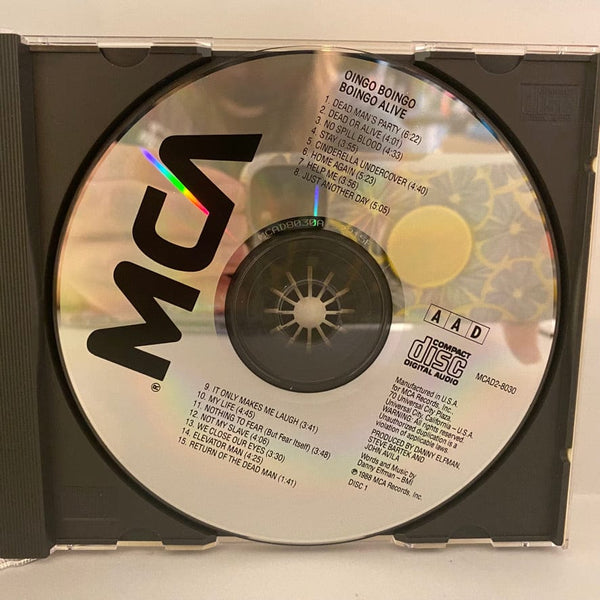 Used CDs Oingo Boingo – Boingo Alive 2CD USED NM/VG+ J072123-05