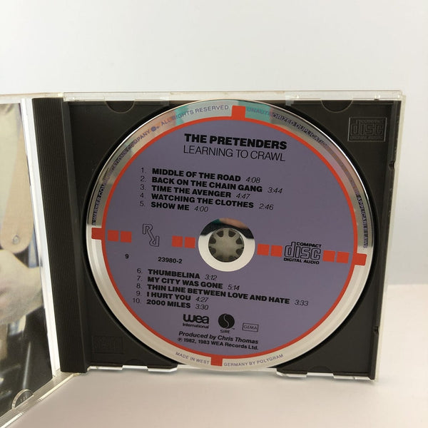 Used CDs Pretenders - Learning To Crawl CD USED West German Target Import 3894