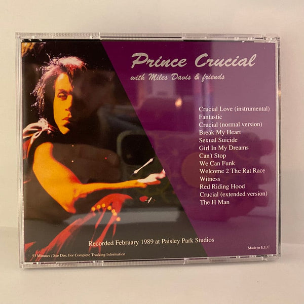 Used CDs Prince With Miles Davis – Crucial CD USED NM/NM Unofficial Release J072423-07