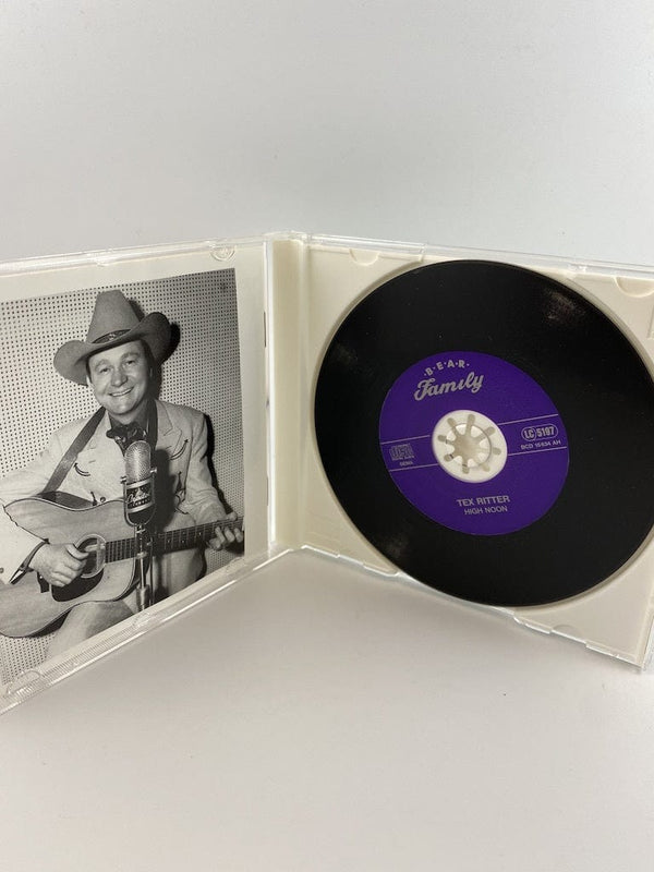 Used CDs Tex Ritter - High Noon CD Bear Family USED Near Mint 12499