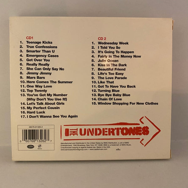 Used CDs The Undertones – True Confessions (Singles=A’s+B’s) 2CD USED NM/VG+ j072123-03