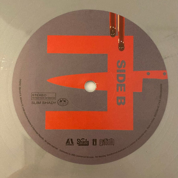 Used VHS Eminem, Slim Shady – Music To Be Murdered By (Side B) 4LP USED NM/NM Grey Vinyl J100122-08
