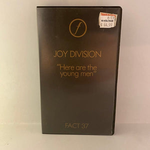 Used VHS Joy Division – Here Are The Young Men VHS TAPE USED NTSC Region Clamshell Case J082623-01