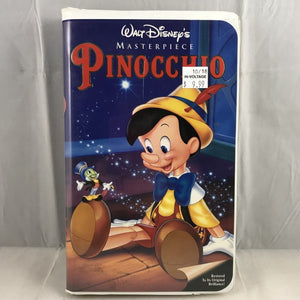 Used VHS Pinocchio - VHS Disney USED 1880